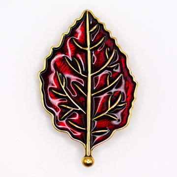 Single Leaf Brooch