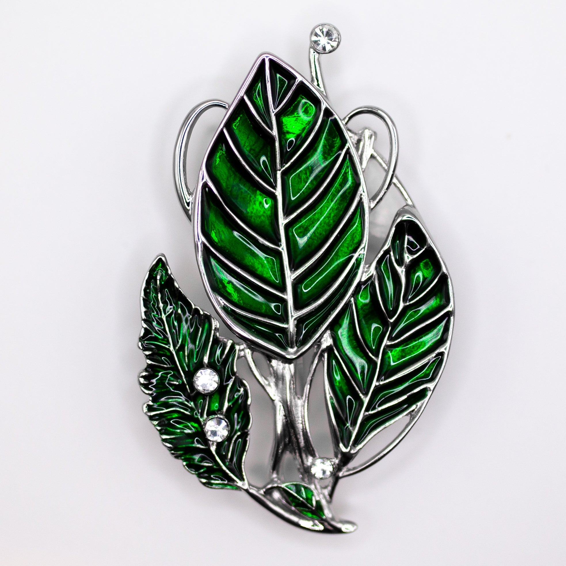 🎁 Three Leaf Brooch (100% off)