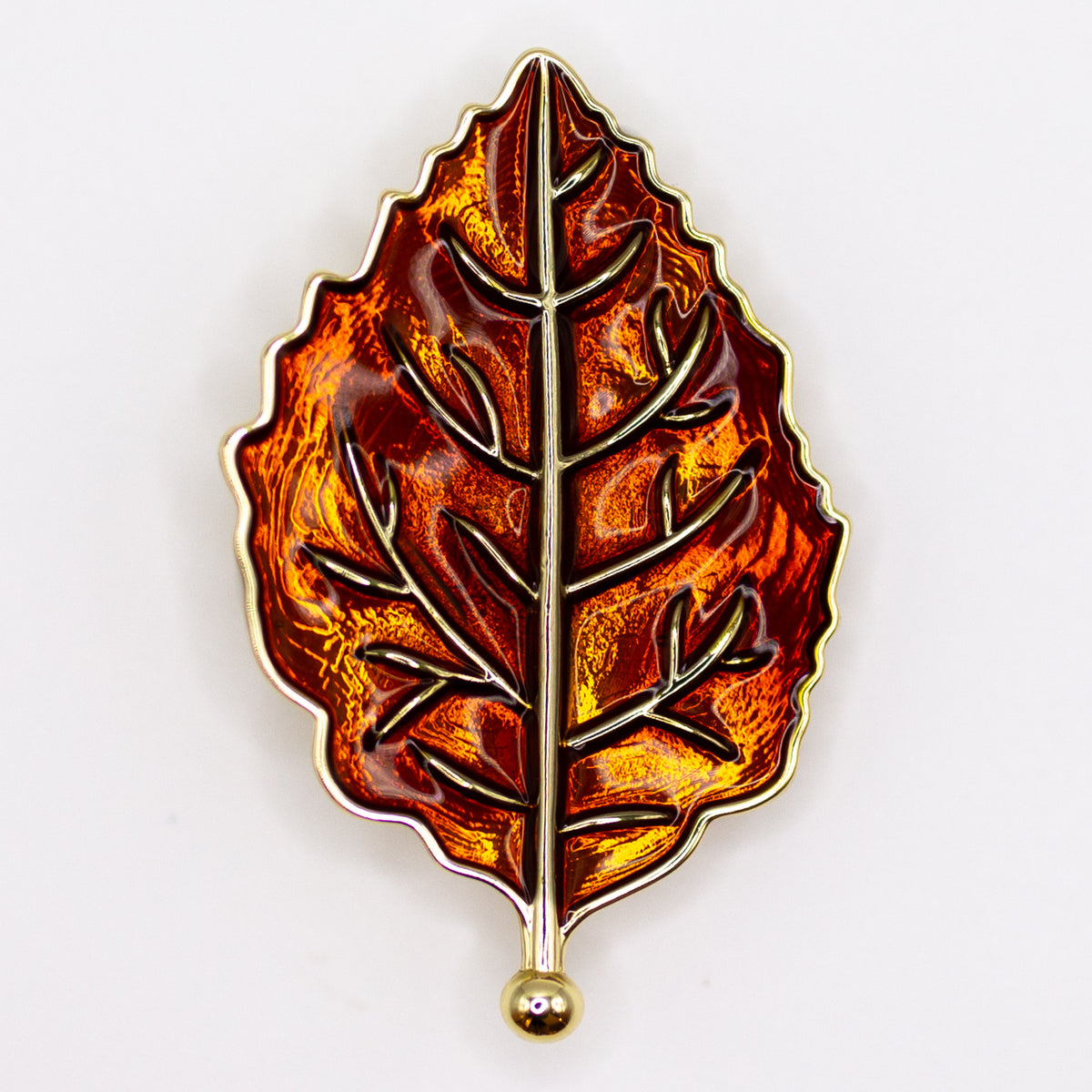 Single Leaf Brooch