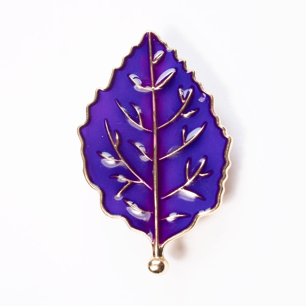 Single Leaf Brooch