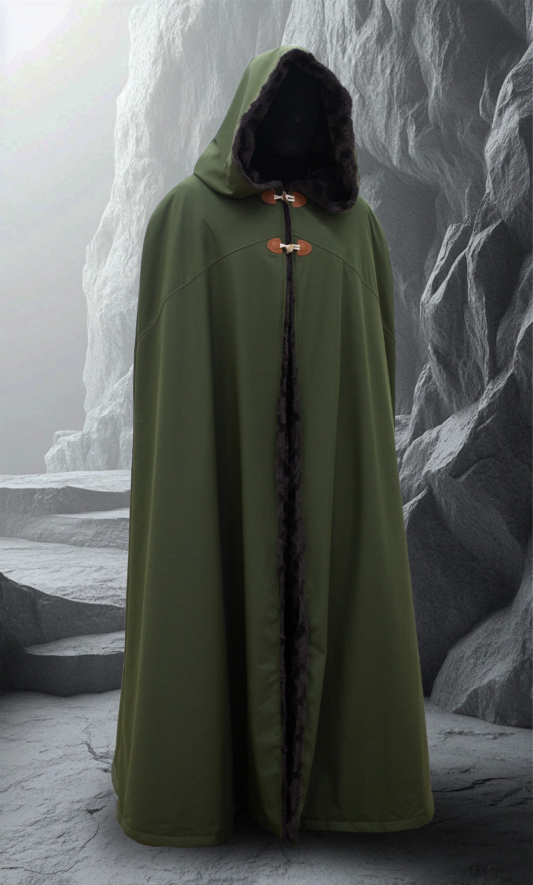 Knightweave Waterproof Ranger Cloak | Hooded Adventure Cape