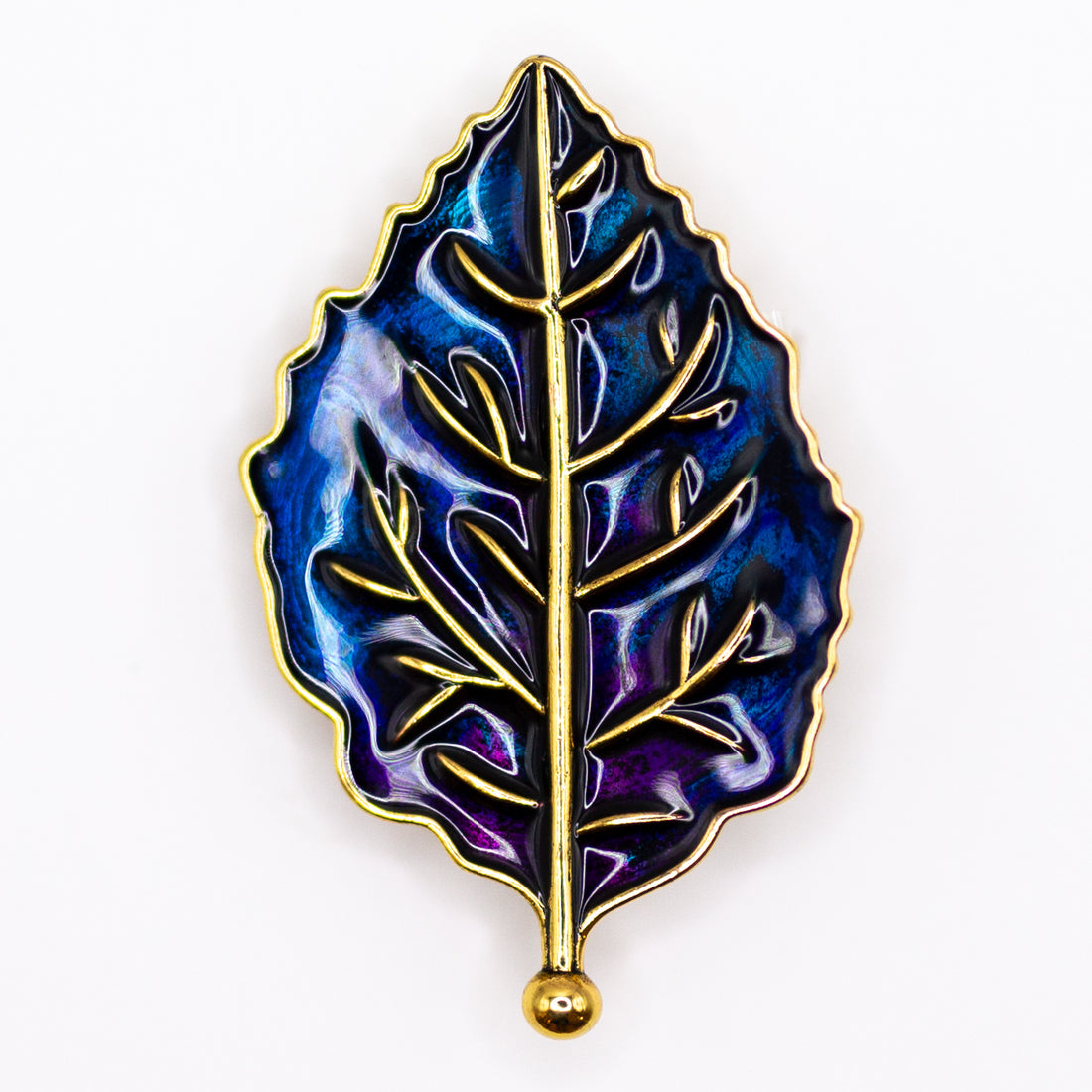 Single Leaf Brooch