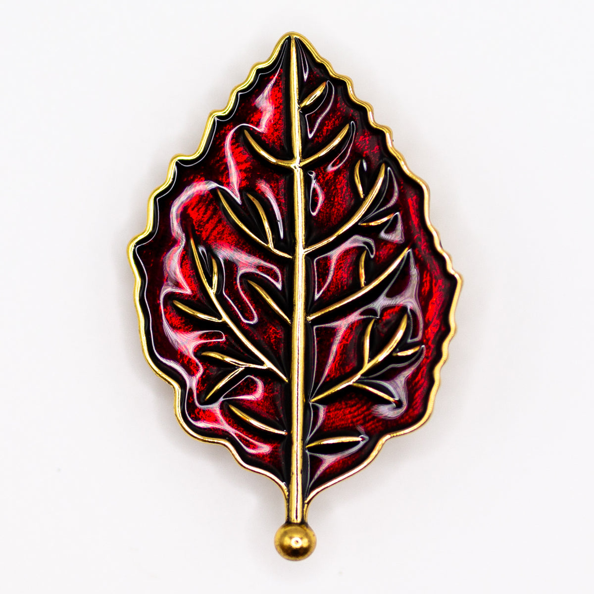 Single Leaf Brooch